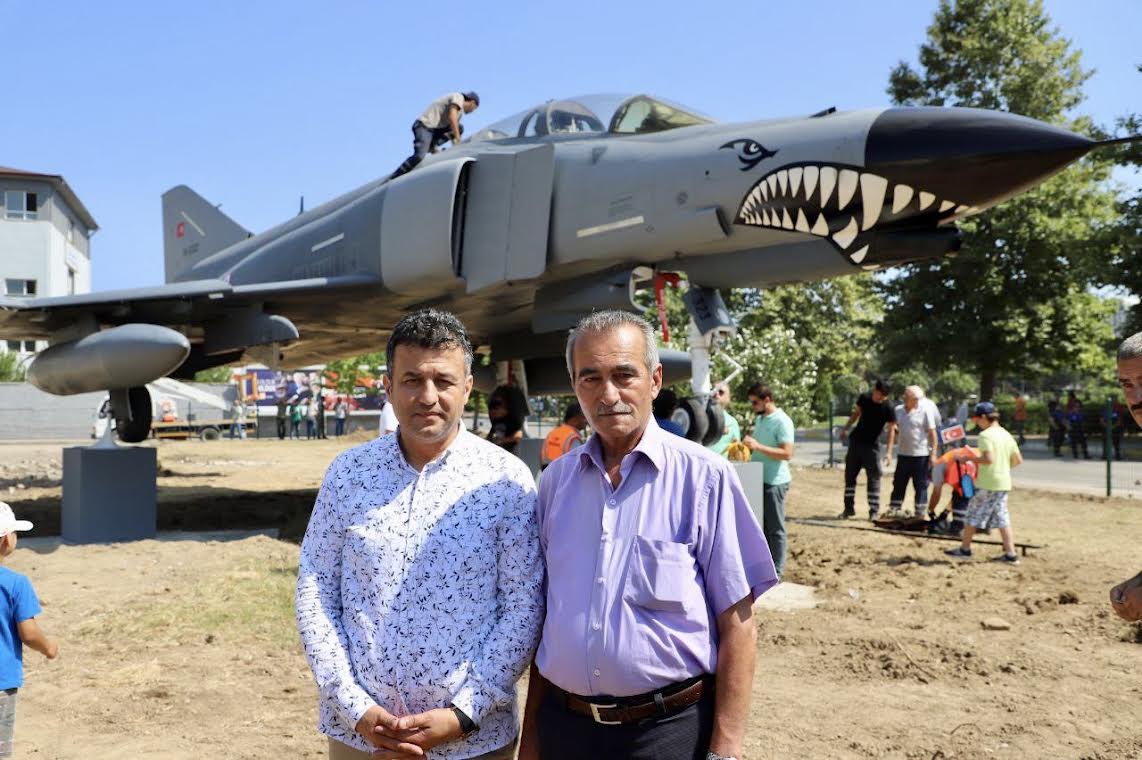 Çarşamba’da şehit pilot anısına savaş uçağı