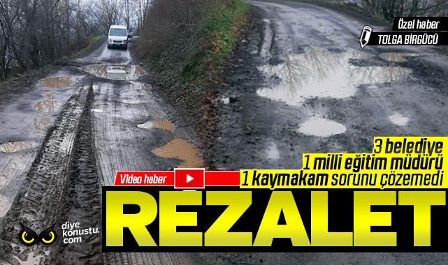 Samsun’da öğrenciler bugün okula gitmedi: Yol sorununu 3 belediye, ilçe milli eğitim müdürü ve kaymakam çözemedi!