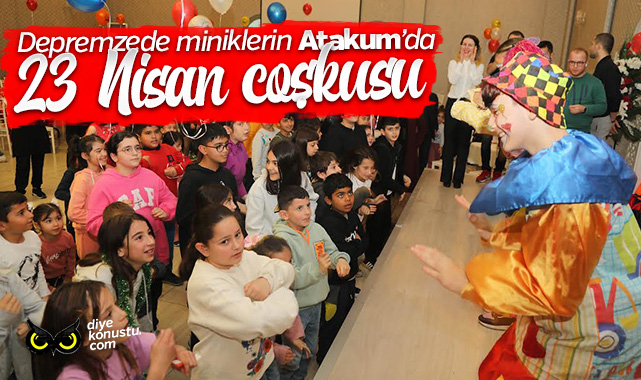 En çok onların bayramı! Depremzede minikler Atakum’da doyasıya eğlendi