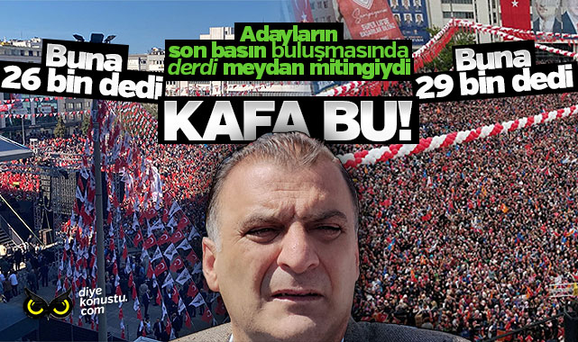 Adayların son toplantısında İmamoğlu ile Erdoğan’ı yarıştırdı: Derdi proje değil mitinglere katılım rakamlarıydı