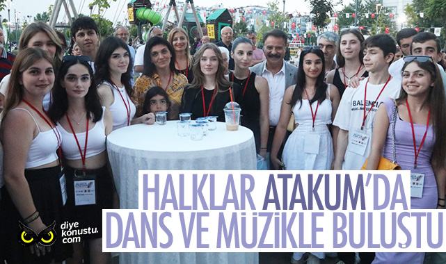 Atakum’da halkları buluşturan etkinlik: Dans ve müzik mozaiği