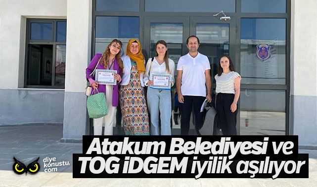 Atakum Belediyesi ve TOG İDGEM cezaevlerine iyilik aşılıyor