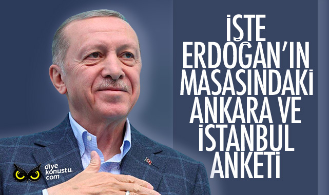 İşte Erdoğan’ın masasındaki anket!
