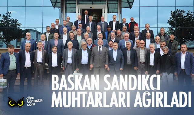 Başkan muhtarları dinledi.. ‘İlçemizi birlikte geleceğe taşıyoruz’
