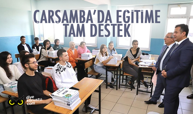 Başkan Halit Doğan’dan eğitime tam destek