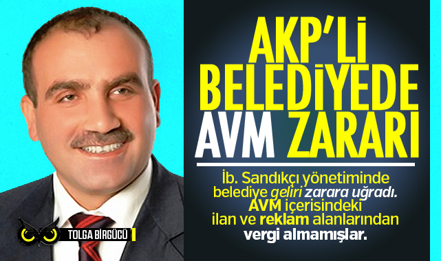 Samsun’da AKP’li belediye o AVM’den reklam parası almamış… Zarar rapora yansıdı…