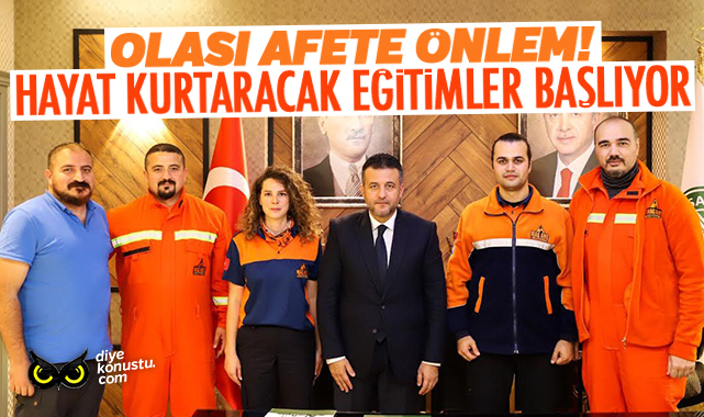 Çarşamba’da olası afete önlem… Hayat kurtaracak eğitimler başlıyor…