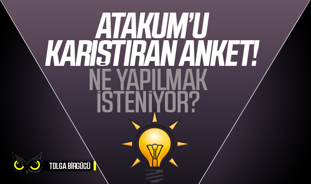 Atakum’u karıştıran anket… Ne yapılmak isteniyor?