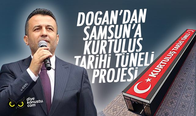 Halit Doğan’dan Samsun’a Kurtuluş Tarihi Tüneli projesi