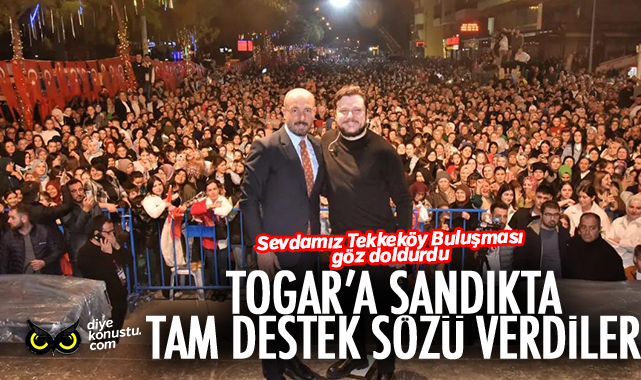 Hasan Togar’a sandıkta rekor sözü… Sevdamız Tekkeköy Buluşması göz doldurdu…