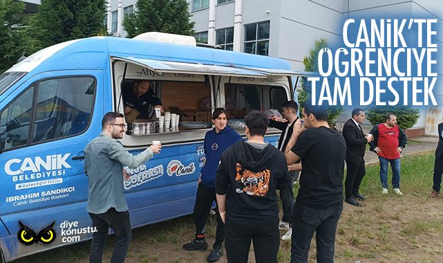 Canik’te öğrencilere tam destek ​​​​​​​