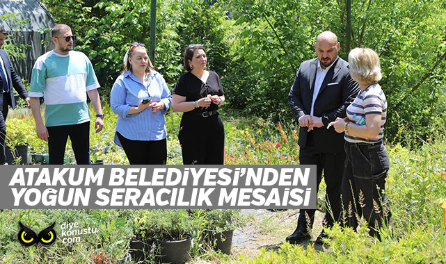 Atakum Belediyesi’nden yoğun seracılık mesaisi