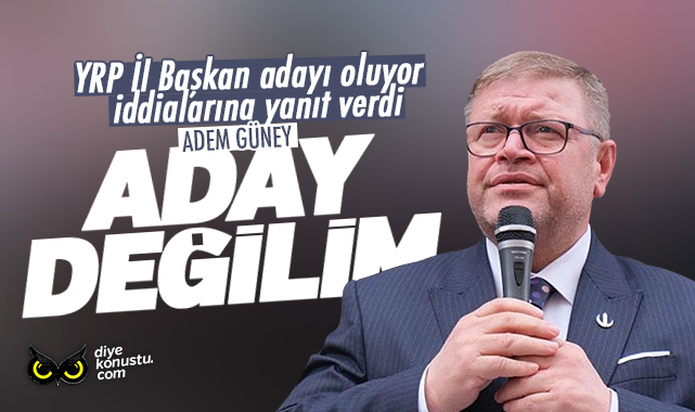 İl başkan adayı olacak iddialarına yanıt: Biz o defteri kapattık