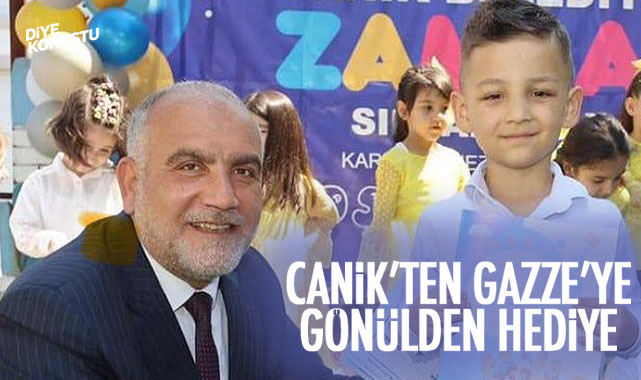 Sınıfça biriktirdikleri paraları Gazze’deki çocuklara gönderdiler