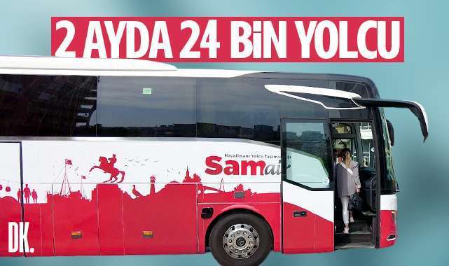 SAMAIR 2 ayda 24 bin yolcu taşıdı