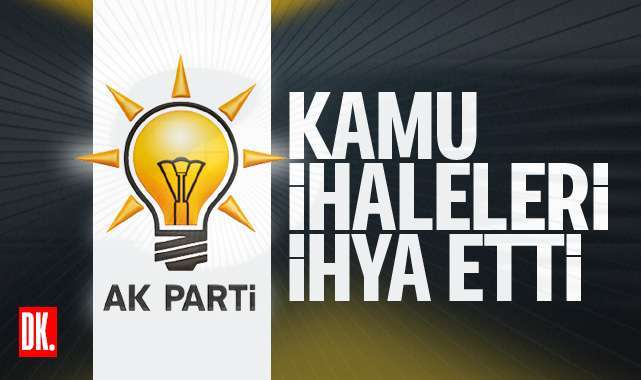 Milyonluk ihaleler AKP’yi ihya etti… Yeni bir ihale daha…