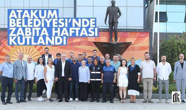 Atakum’da Zabıta Haftası kutlandı… Sorunlar çözüme kavuşuyor…