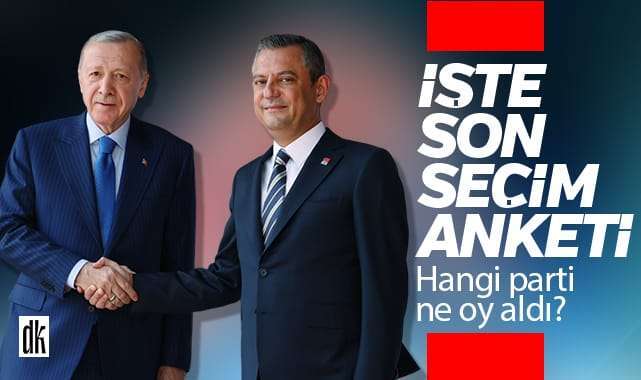 Son seçim anketi: AKP yüzde 30’un altına düştü… CHP’nin oyu kaç?