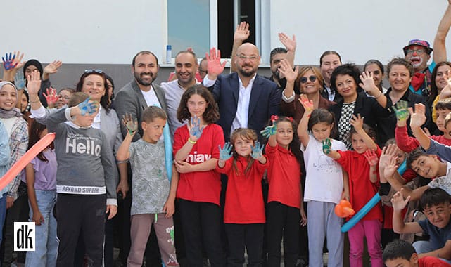 Başkan Türkel’den kutlama, çocuklardan teşekkür