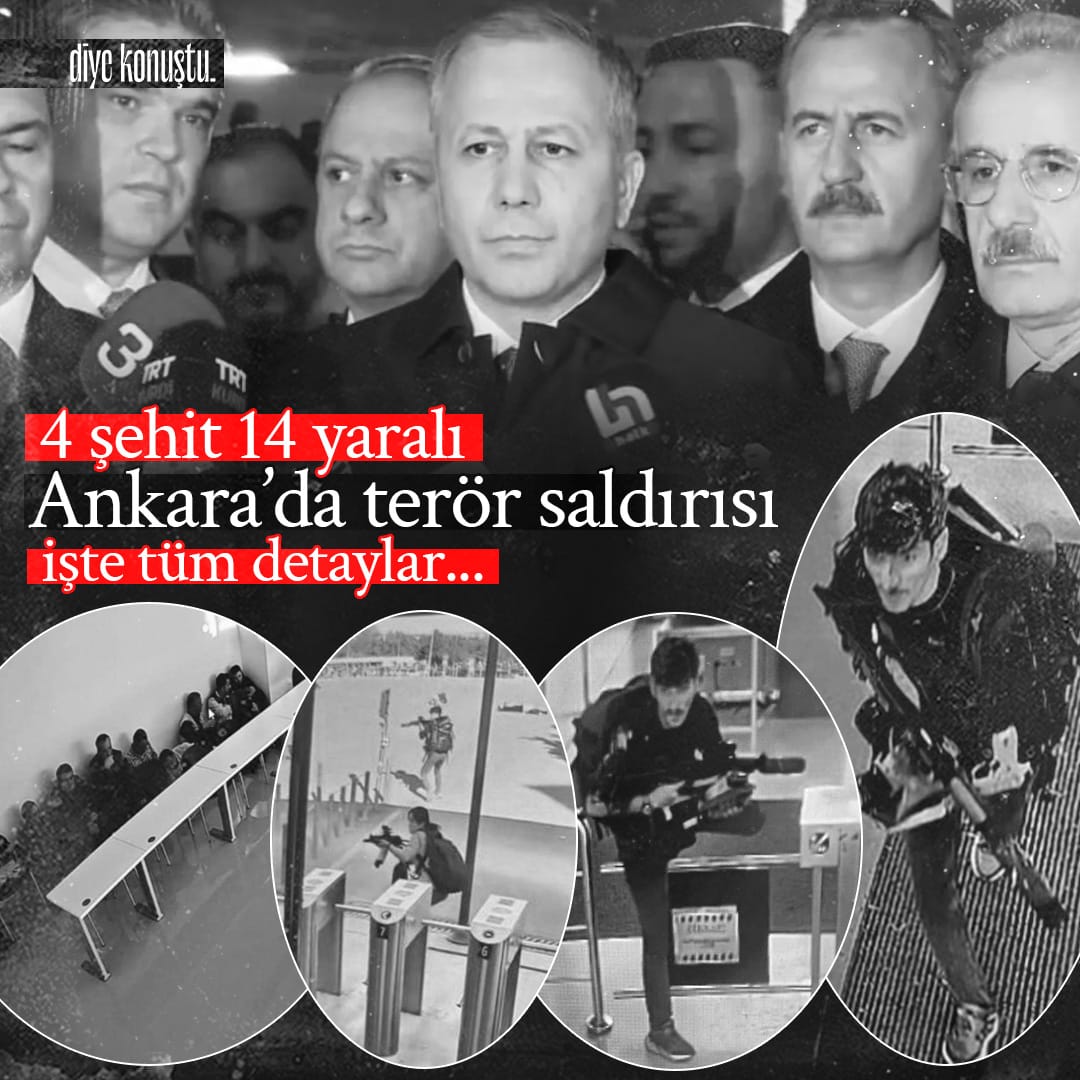 Ankara’da terör saldırısı! İşte tüm detaylar….