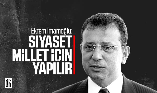 İmamoğlu: Siyaset insanları ayrıştıran bir unsur asla olamaz