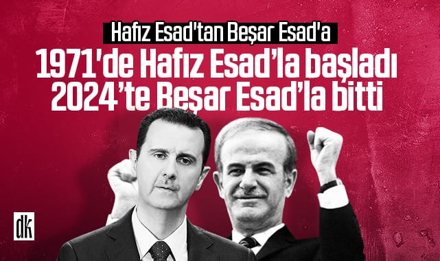 1971’de Hafız Esad’la başladı, 2024’te Beşar Esad’la bitti! İşte Esad ailesi…