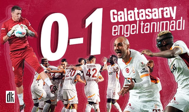 Galatasaray, Gaziantep engeline takılmadı