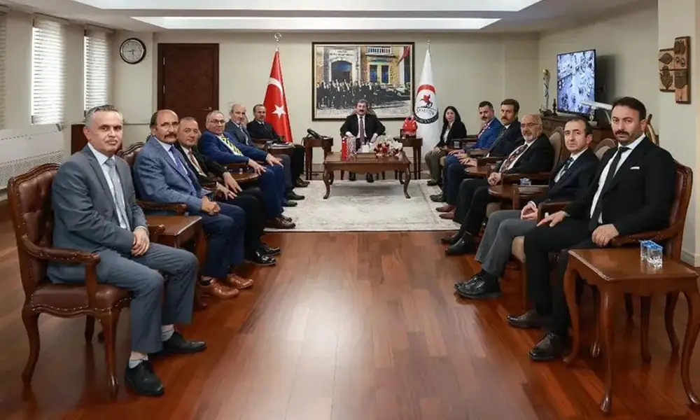 SAM-BİR, Samsun Valisi’yle ortak akıl için buluştu