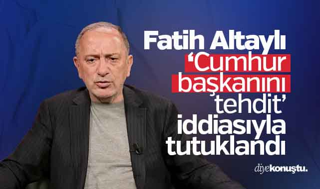Gazeteci Fatih Altaylı tutuklandı!