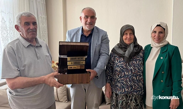 Başkan İbrahim Sandıkçı’dan hacılara ziyaret