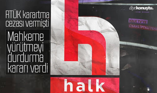 Halk TV’ye karartma cezası: Mahkeme yürütmeyi durdurdu