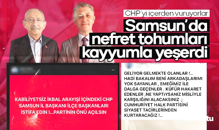CHP’nin Samsun’daki nefret tohumları kayyumla yeşerdi