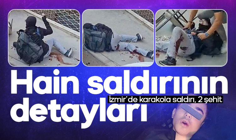 Hain saldırının tüm detayları: İzmir’de 2 polisi şehit etti