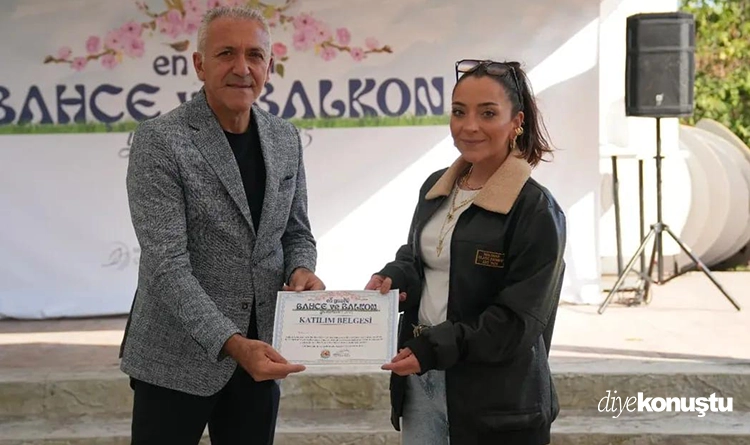 Atakum’un en güzel balkon ve bahçeleri ödüllerini aldı