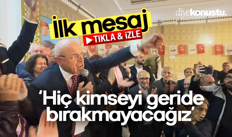 CHP İl Başkanı Mehmet Özdağ’dan ilk mesaj: Hiç kimseyi geride bırakmayacağız