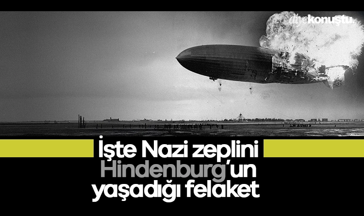 İkinci Dünya Savaşı’ndan nadir görüntüler: Hindenburg felaketi gün yüzüne çıktı