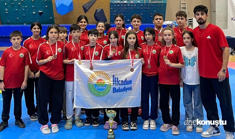 İlkadımlı sporcular gururlandırıyor