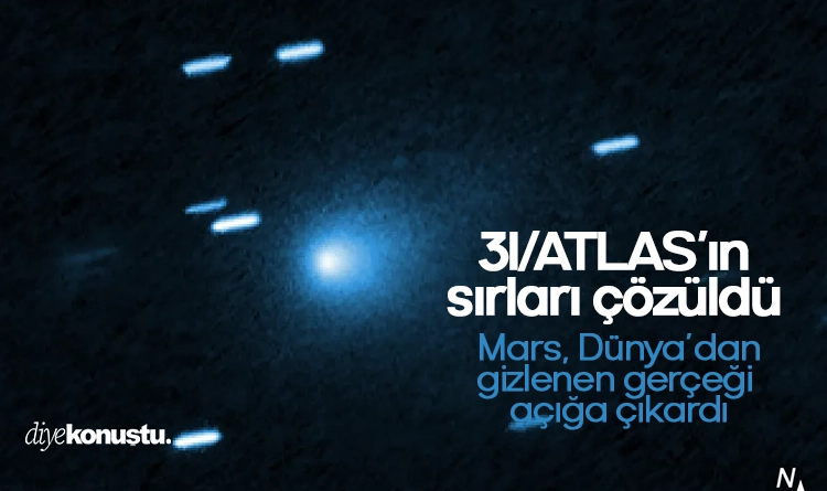 3I/ATLAS’ın sırları çözüldü: Mars, gizlenen gerçeği açığa çıkardı
