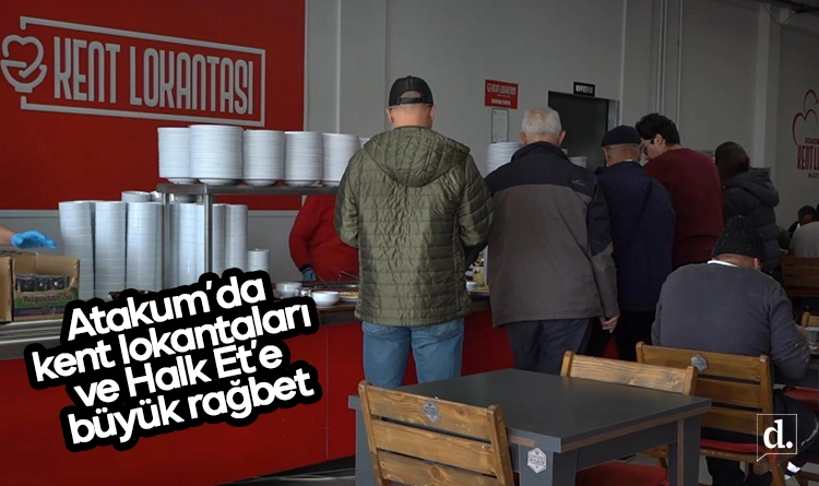 Atakum’da kent lokantaları ve Halk Et’e büyük rağbet