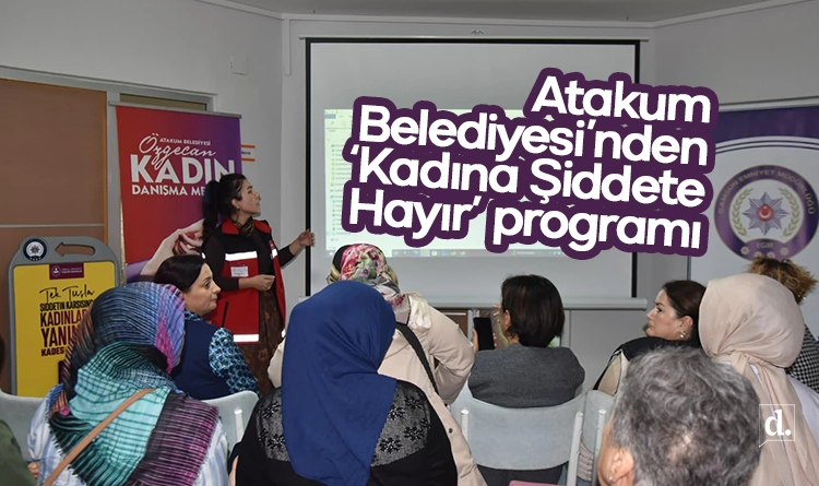 Atakum Belediyesi’nden ‘Kadına Şiddete Hayır’ programı