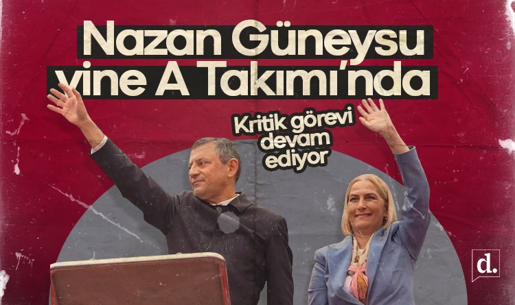 Nazan Güneysu yine Özgür Özel’in A Takımı’nda: CHP’deki kritik görevi sürdürecek