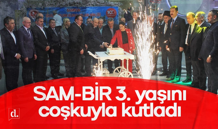 SAM-BİR 3. yılını coşkuyla kutladı: “Samsun İçin Hepimiz” buluşması göz doldurdu