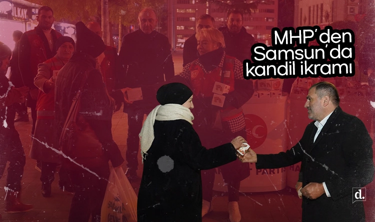MHP’den Samsun’da kandil ikramı