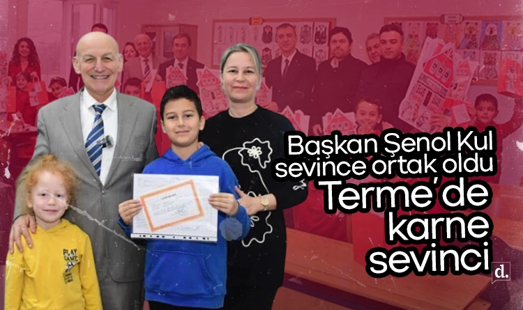Terme’de karne coşkusu: Başkan Şenol Kul sevince ortak oldu