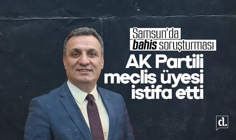 Samsun’da bahis soruşturması: AK Partili meclis üyesi istifa etti