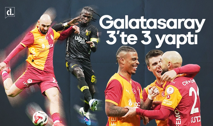 Galatasaray kupada 3’te 3 yaptı