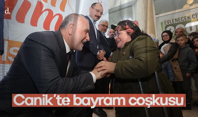 Canik’te bayram coşkusu