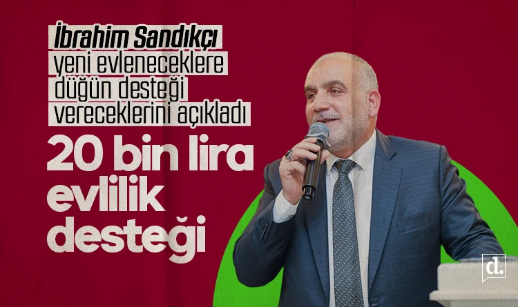 Canik’te sosyal belediyecilikte yeni adım: Evlenecek çiftlere 20 bin TL destek