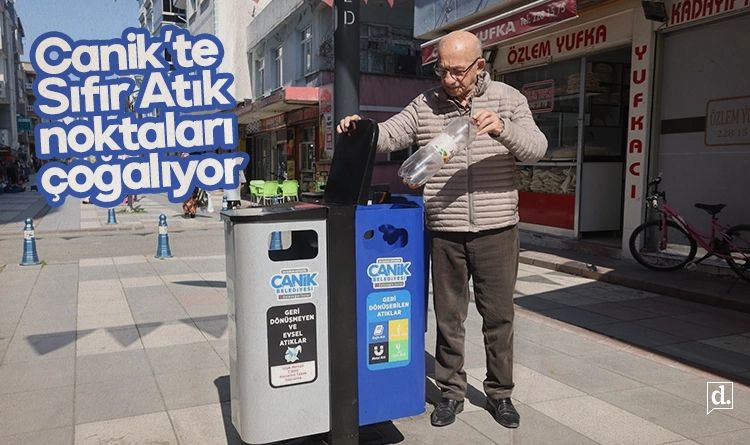 Canik’te Sıfır Atık noktaları çoğalıyor