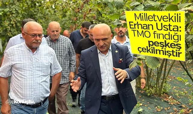 Erhan Usta: TMO fındığı peşkeş çekti